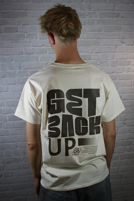 GET BACK UP T-Shirt v1 Brown