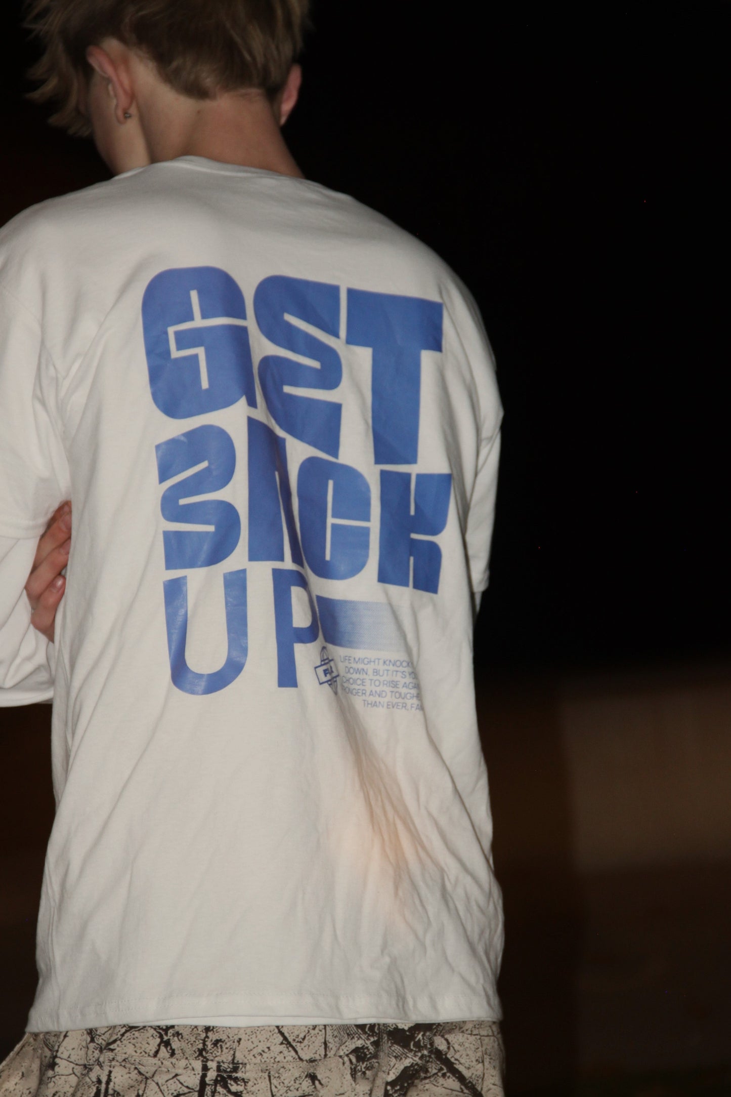 GET BACK UP T-Shirt v1 Blue