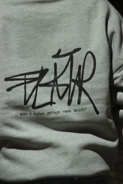 Risk Over Regret Hoodie – Grey