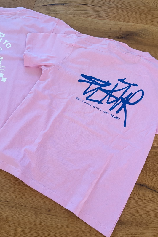 Risk Over Regret Tee – Pink